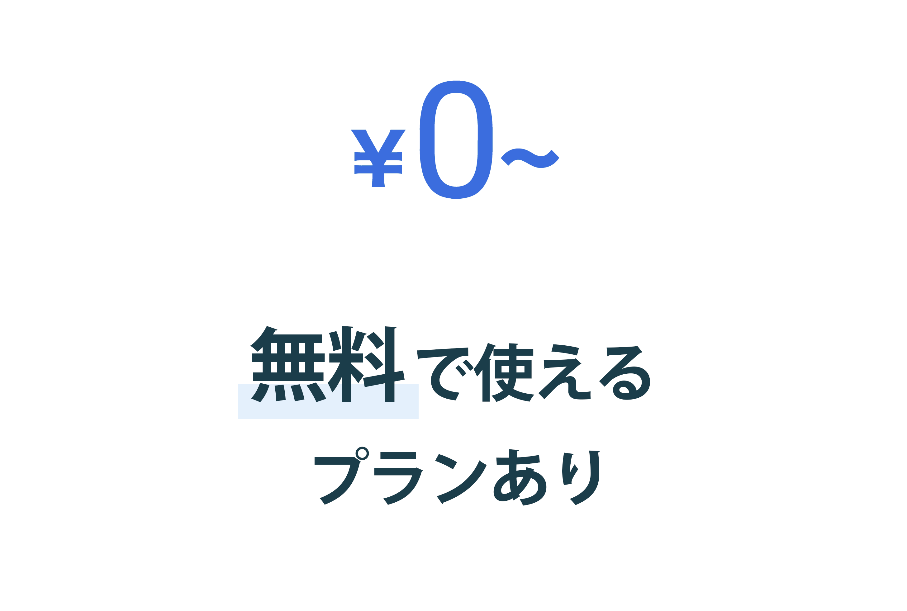 マーケットメリット：無料で使えるプランあり